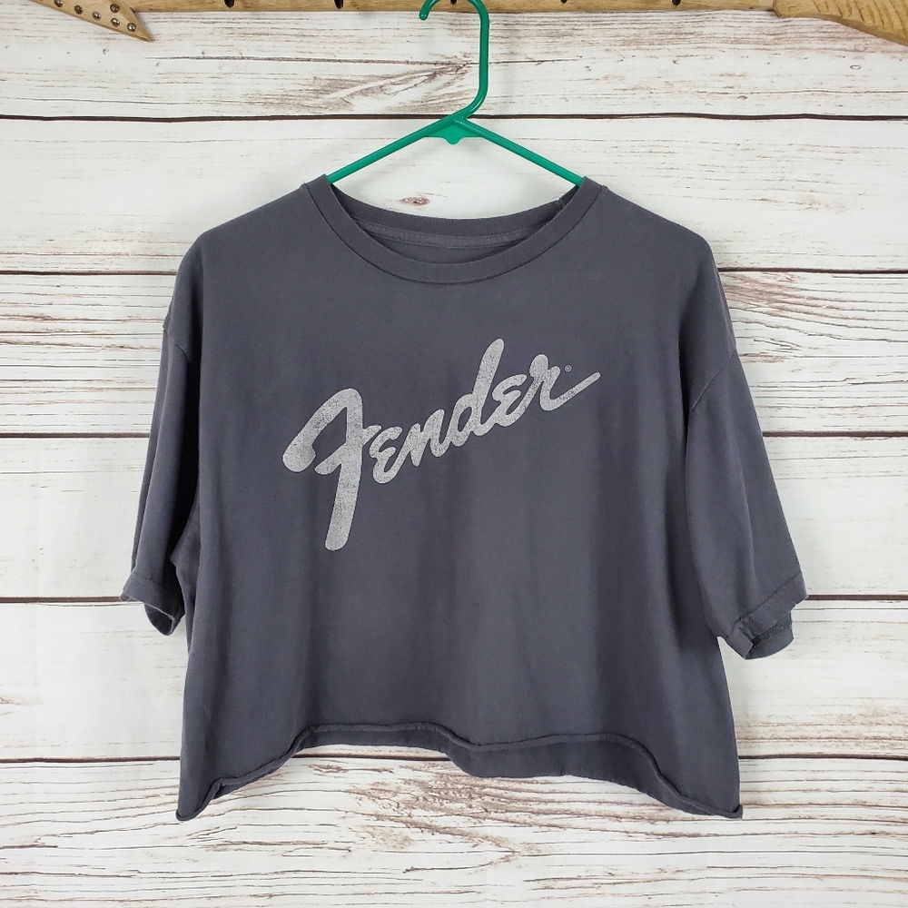 Fender | Cropped Logo Short Sleeve Top